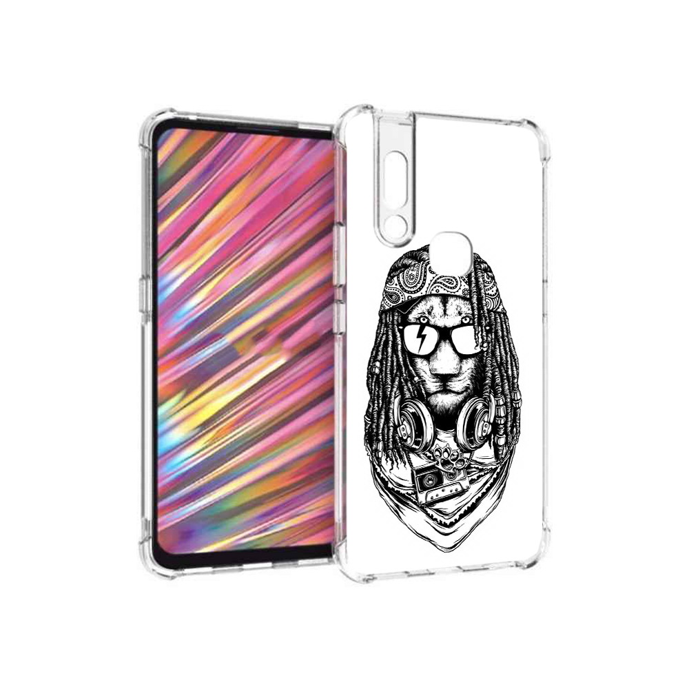 

Чехол MyPads Tocco для Vivo V15 дреды льва (PT127905.397.338), Прозрачный, Tocco