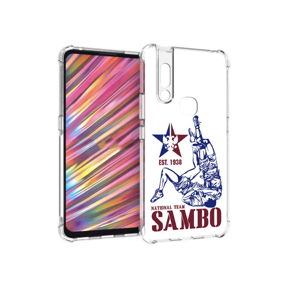 

Чехол MyPads Tocco для Vivo V15 единоборства самбо (PT127905.397.344), Прозрачный, Tocco