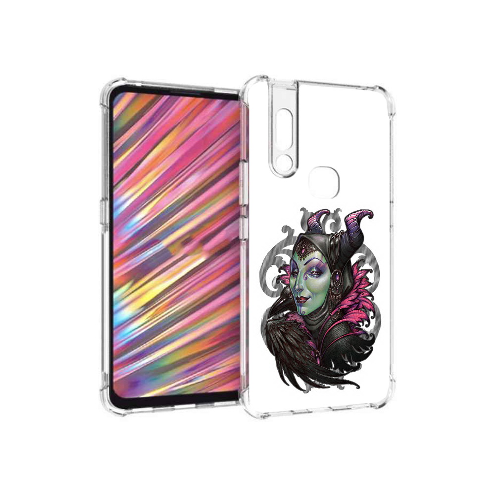 

Чехол MyPads Tocco для Vivo V15 зеленая девушка с вороном (PT127905.397.357), Прозрачный, Tocco