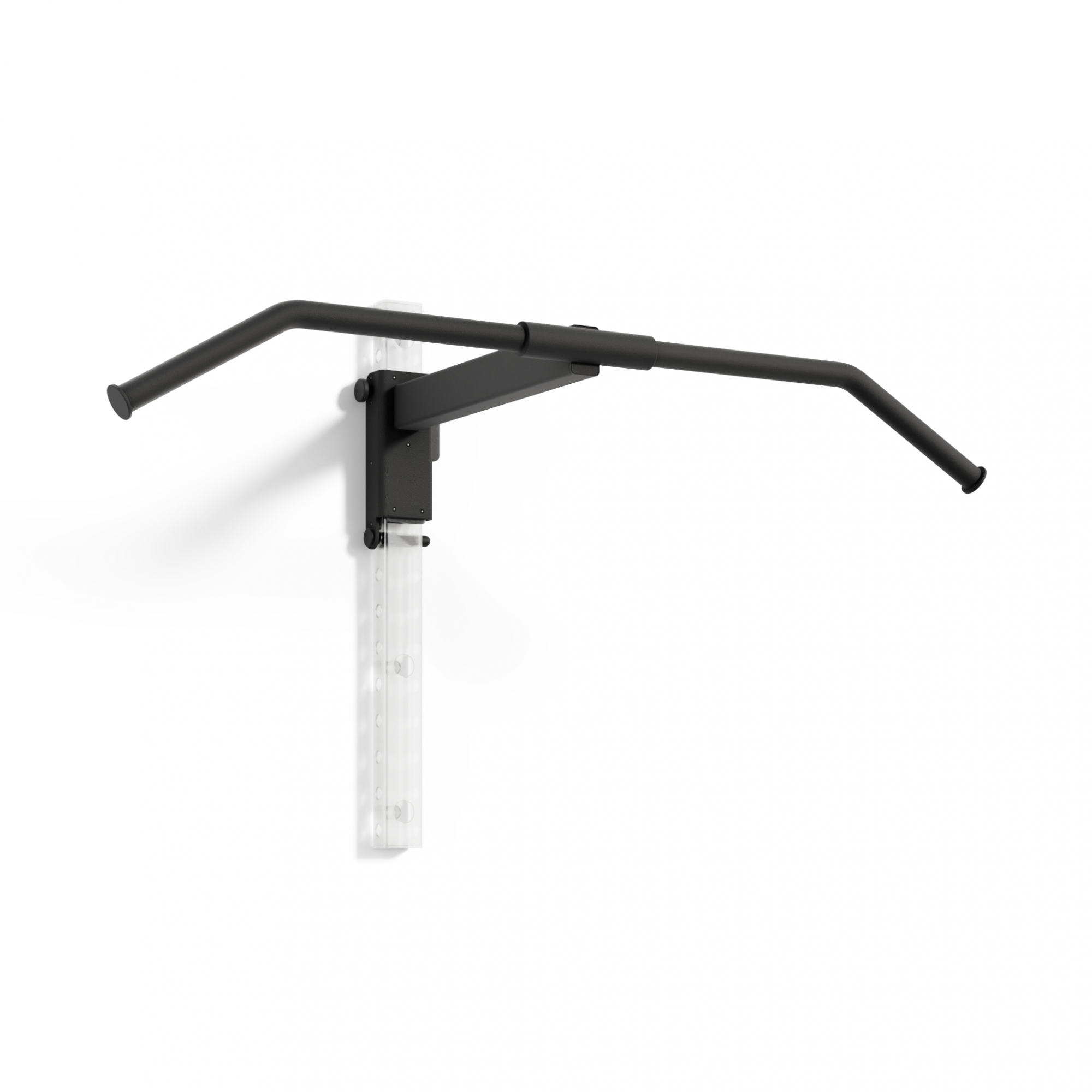 Турник МойТурник cкладной настенный на базовую шину с регулировкой высоты V20 черный 17830₽