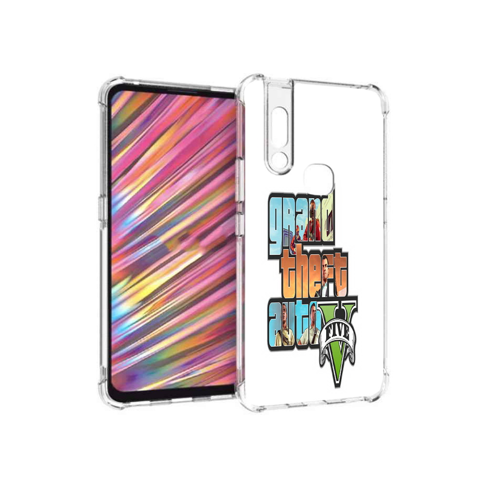 

Чехол MyPads Tocco для Vivo V15 игра гта (PT127905.397.373), Прозрачный, Tocco