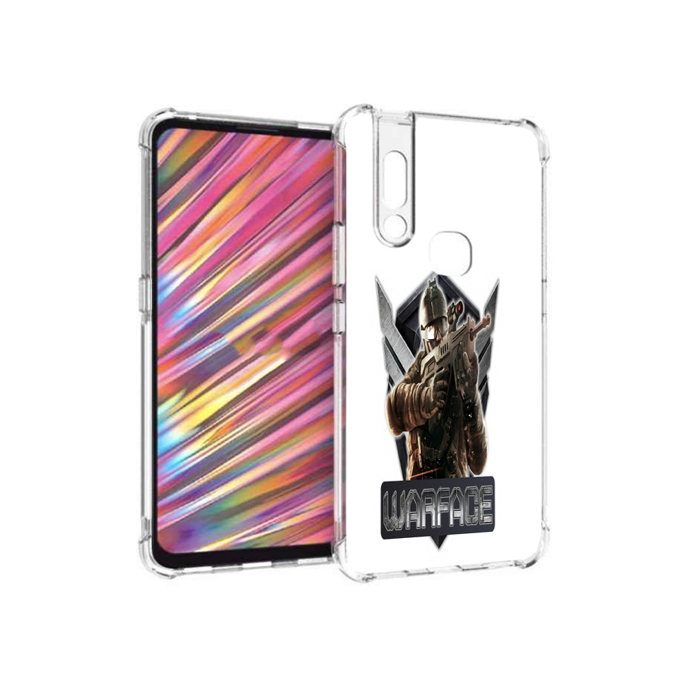 

Чехол MyPads Tocco для Vivo V15 игра про войну (PT127905.397.374), Прозрачный, Tocco