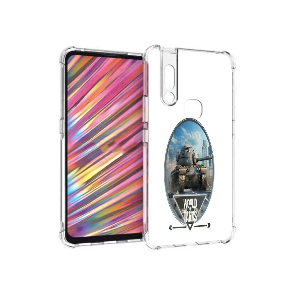 

Чехол MyPads Tocco для Vivo V15 игра с танками (PT127905.397.375), Прозрачный, Tocco