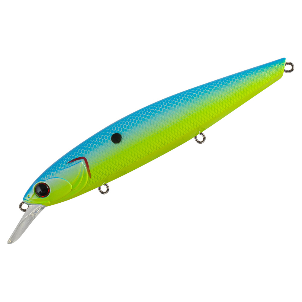 

Воблер TsuYoki DRAGA 130SP #L614, 130 мм, 24.3 гр, суспендер, до 1.8 м, Разноцветный