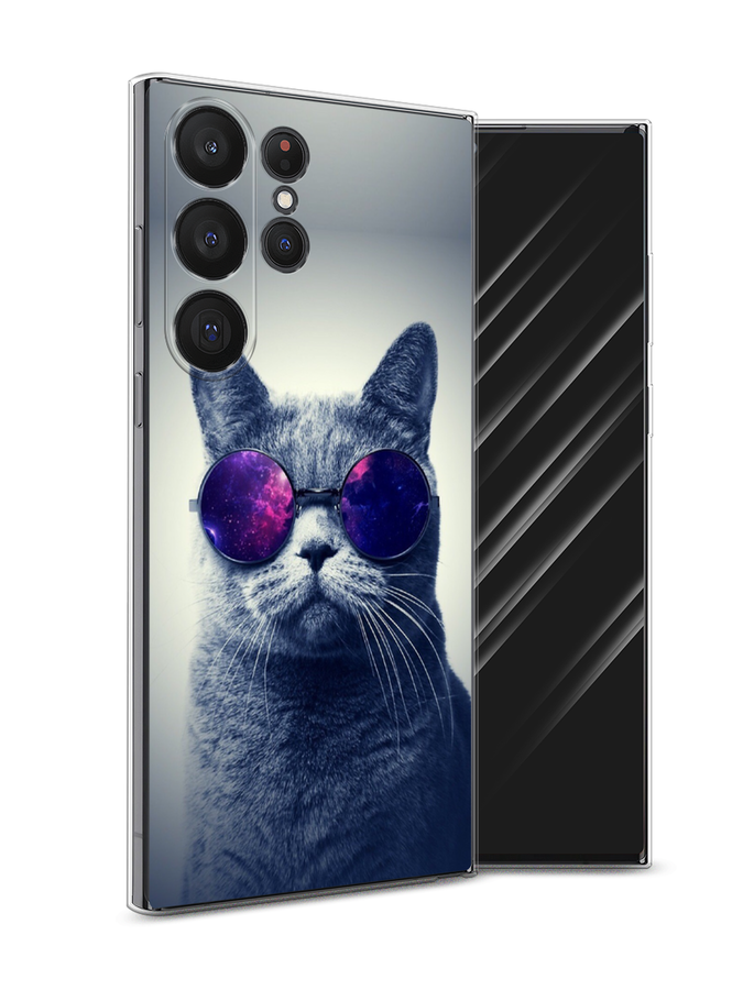 

Чехол Awog на Samsung Galaxy S23 Ultra 5G "Космический кот", Красный, 2107550-1