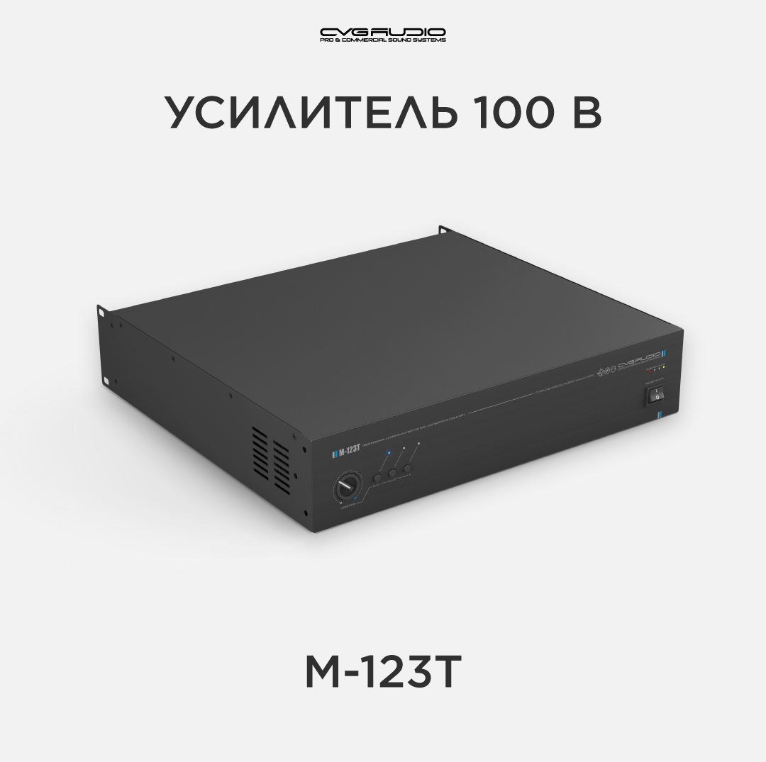 

Усилитель мощности CVGaudio M-123T, M-123T
