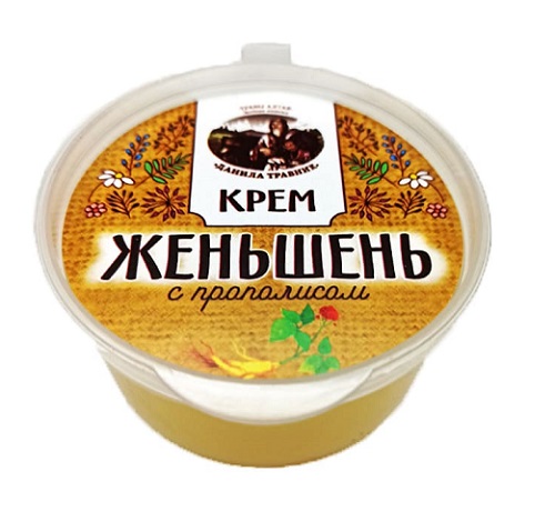 Крем Женьшень с прополисом Данила Травник 50 мл