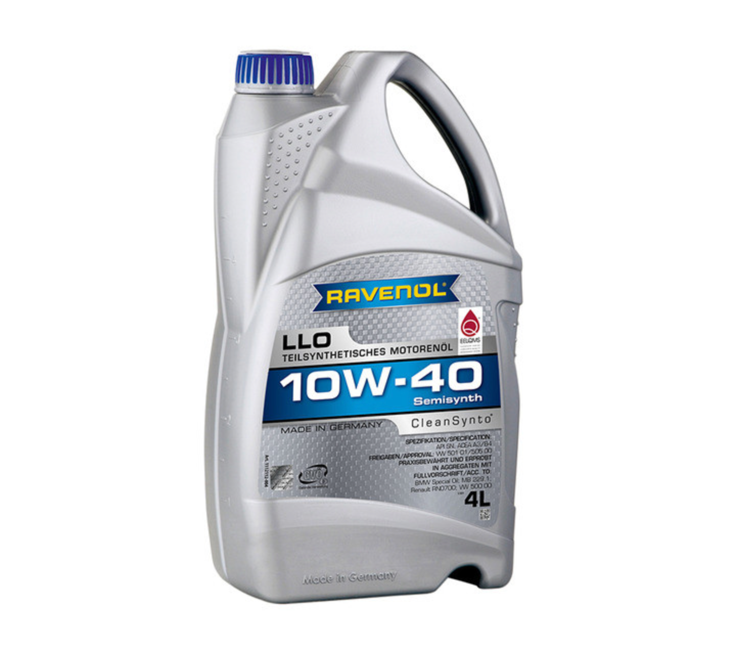 

Моторное масло Ravenol LLO SAE 10W40 ecobox 20л