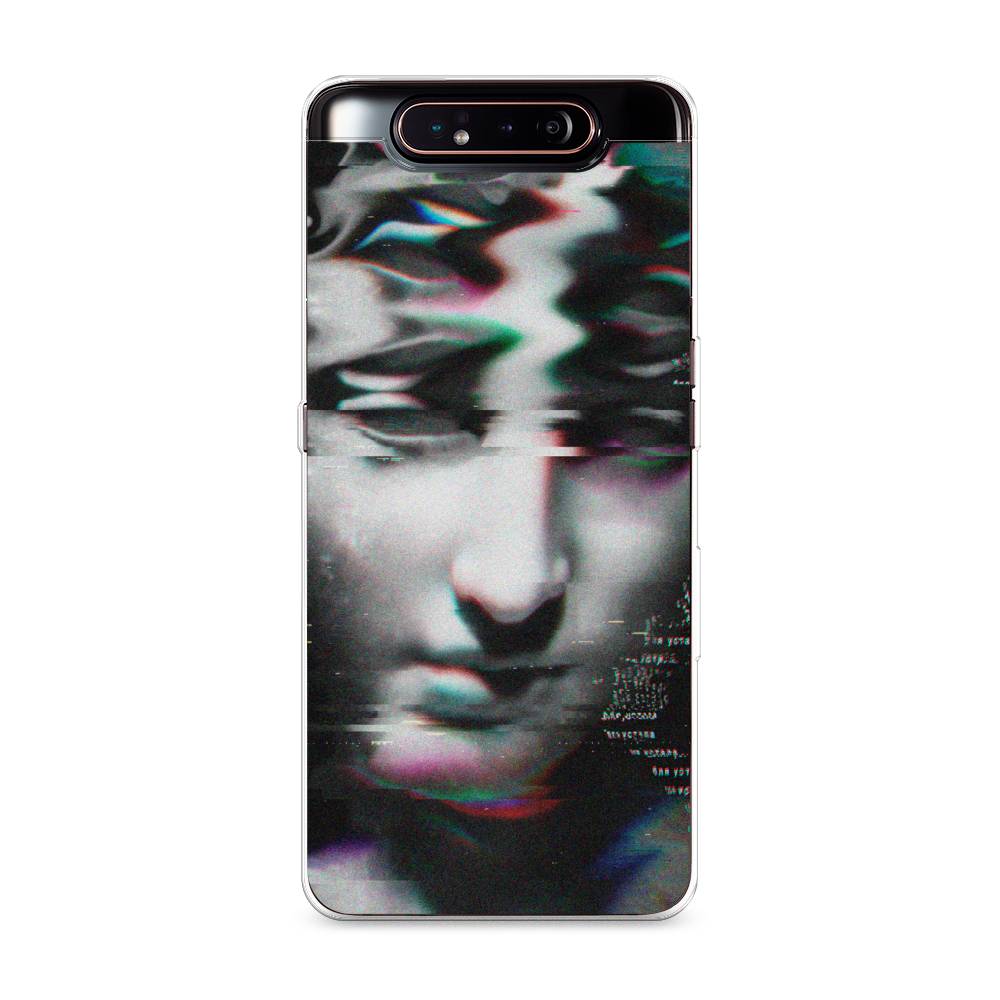 

Чехол Awog на Samsung Galaxy A80 "Glitch Art", Разноцветный, 28350-9