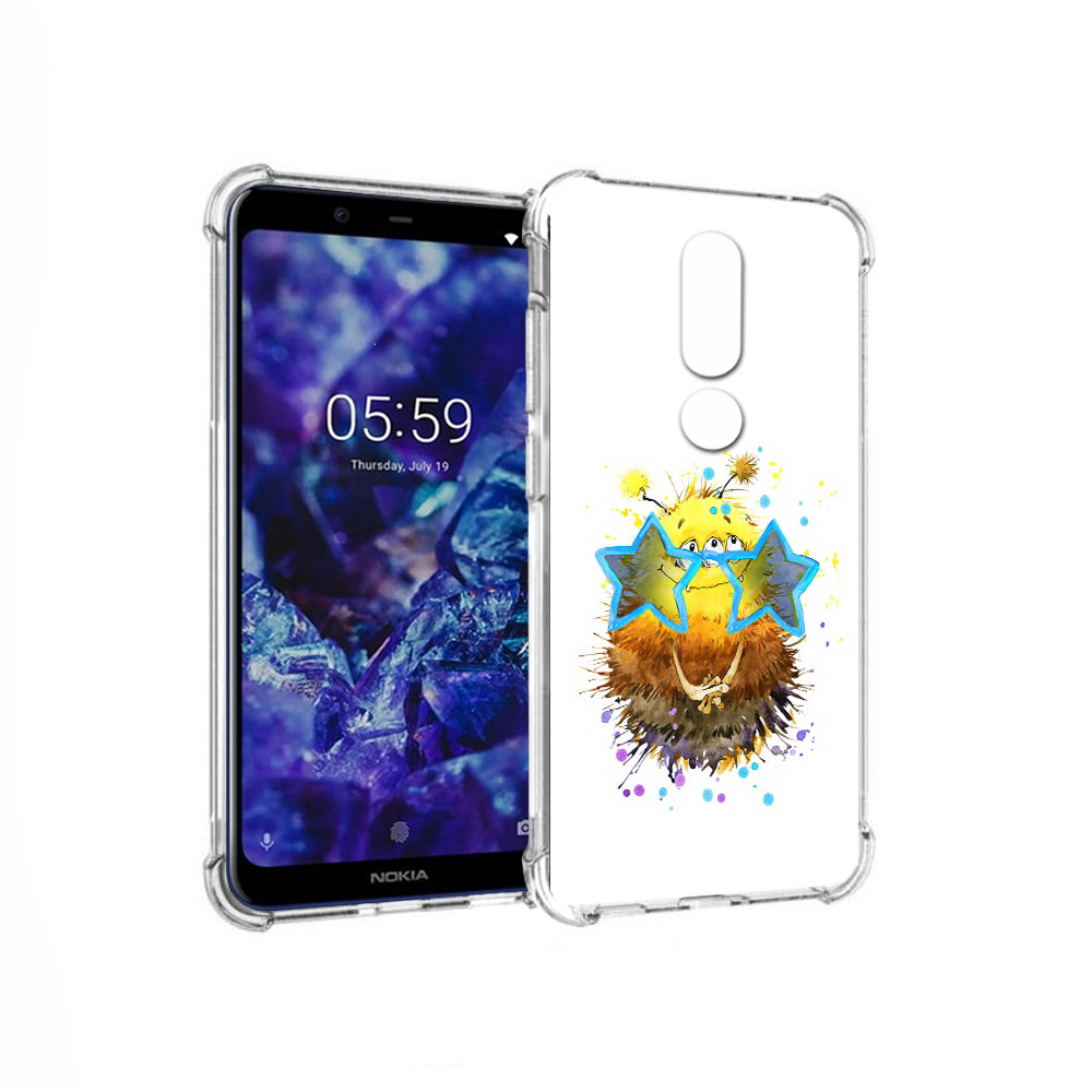 

Чехол MyPads Tocco для Nokia 5.1 Plus Буня (PT119548.120.38), Прозрачный, Tocco
