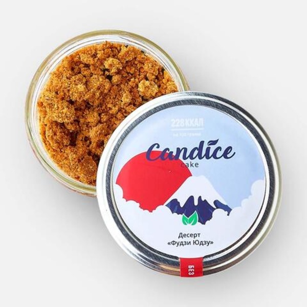 

Десерт Candice Фудзи Юдзу, сливочный, без сахара, 150 г