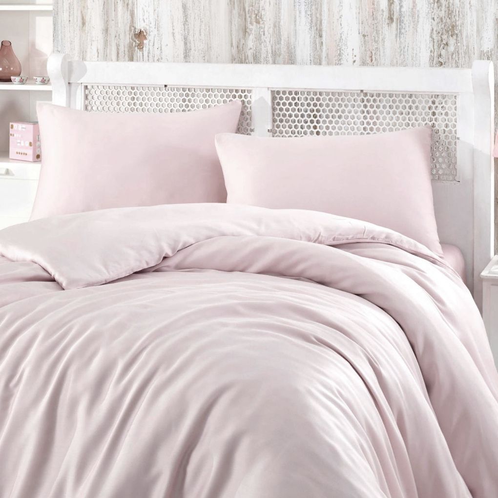 

Постельное бельё Maktex тенсель Евро 60S 4220 Нежно-розовый, тенсель Евро_00-00189268