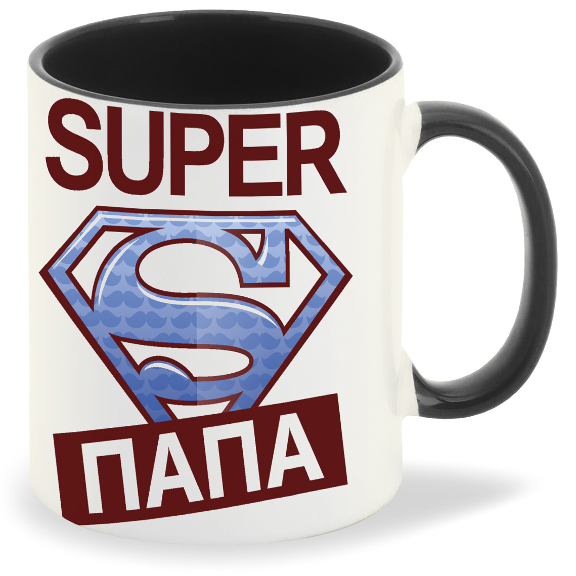

Кружка CoolPodarok Супер папа Super, Супер папа Super