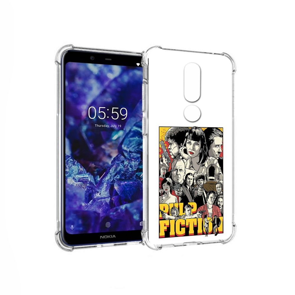 Чехол MyPads Tocco для Nokia 5.1 Plus комикс картинка (PT119548.120.390)