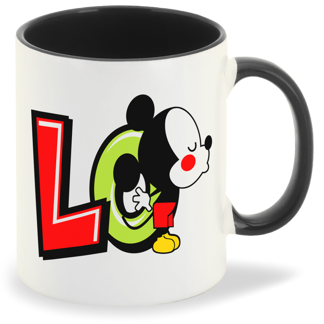 

Кружка CoolPodarok Lo Love любовь, Lo Love любовь