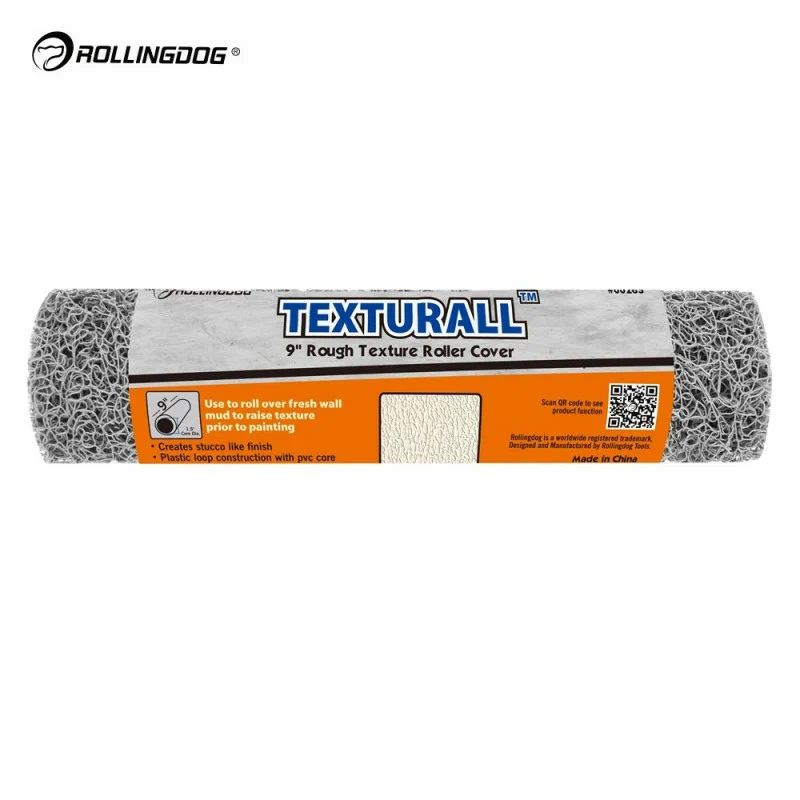 

Валик Rollingdog TEXTURALL 230мм для каркаса 38мм текстурный серия Professional арт.00283, Серый, 00283