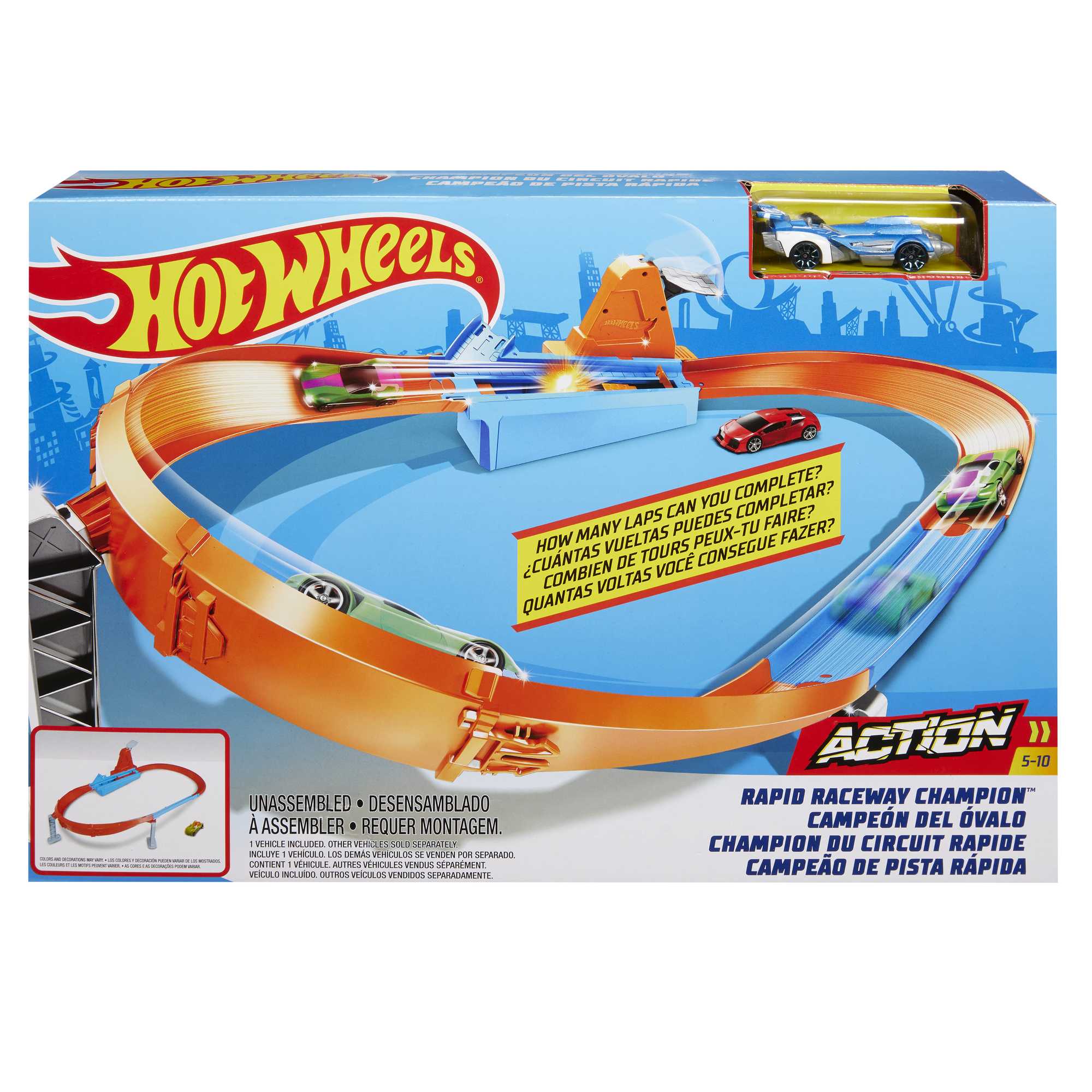 Гоночный игровой набор Mattel Hot Wheels GBF81GJM75 3445₽