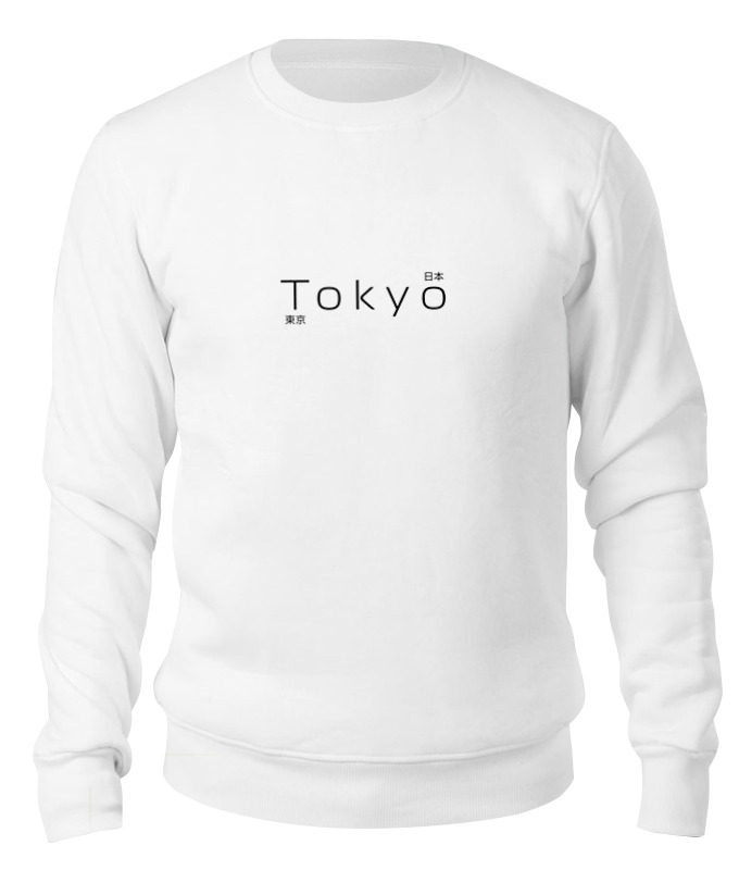 

Свитшот унисекс Printio Tokyo 2 белый S, Tokyo 2