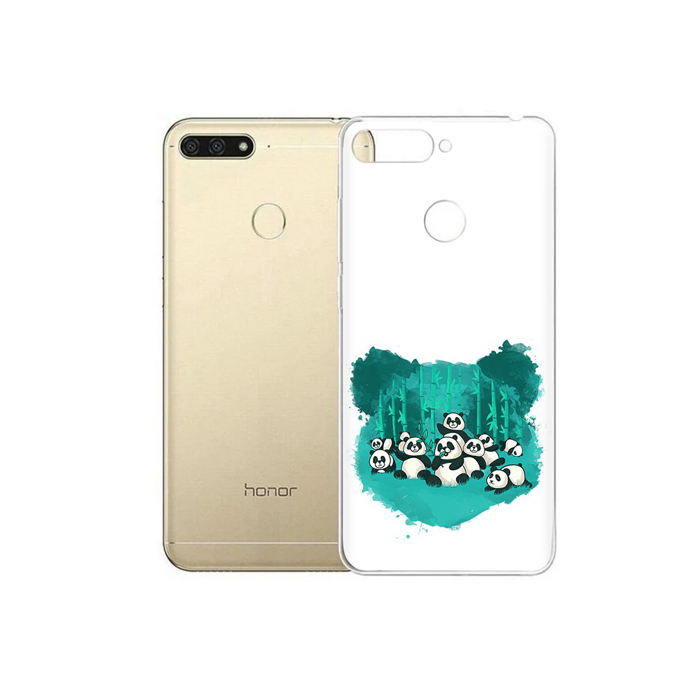 

Чехол MyPads Tocco для Huawei 7C нарисованные панды (PT111175.61.508), Прозрачный, Tocco