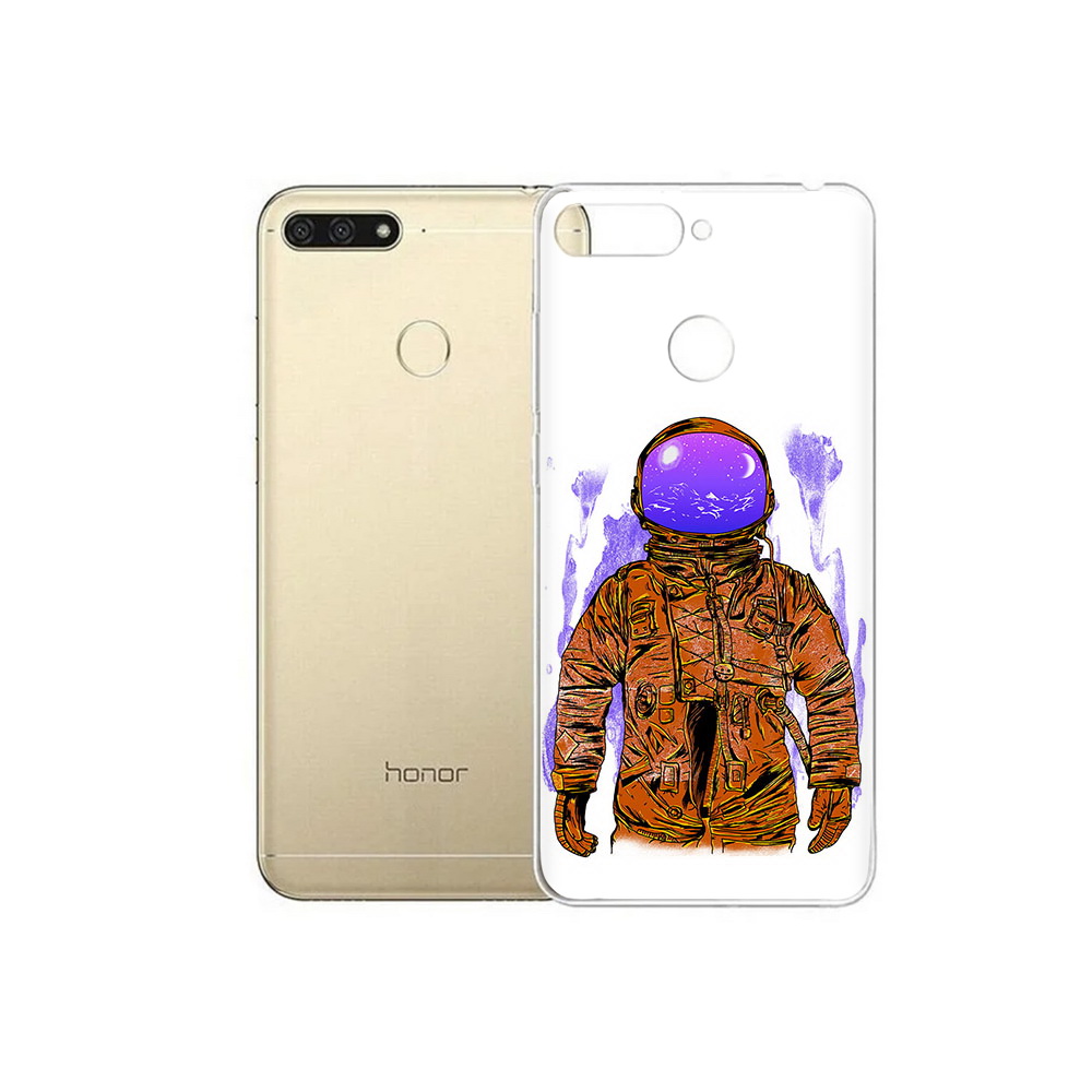 

Чехол MyPads Tocco для Huawei 7C нарисованный мужчина в скафандре (PT111175.61.510), Прозрачный, Tocco