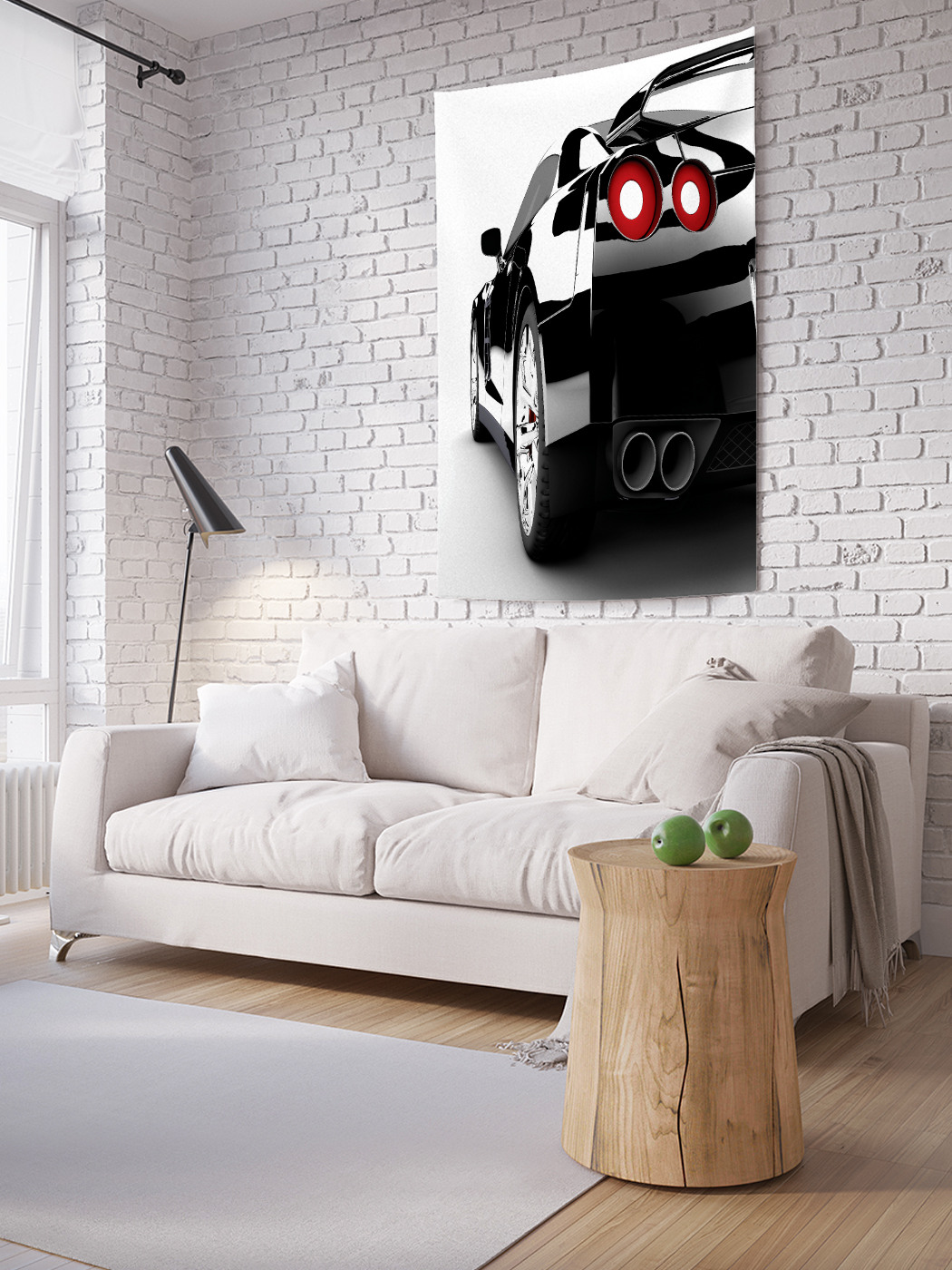 

Вертикальное фотопанно на стену JoyArty Крутая машина 150x200 см, Крутая машина
