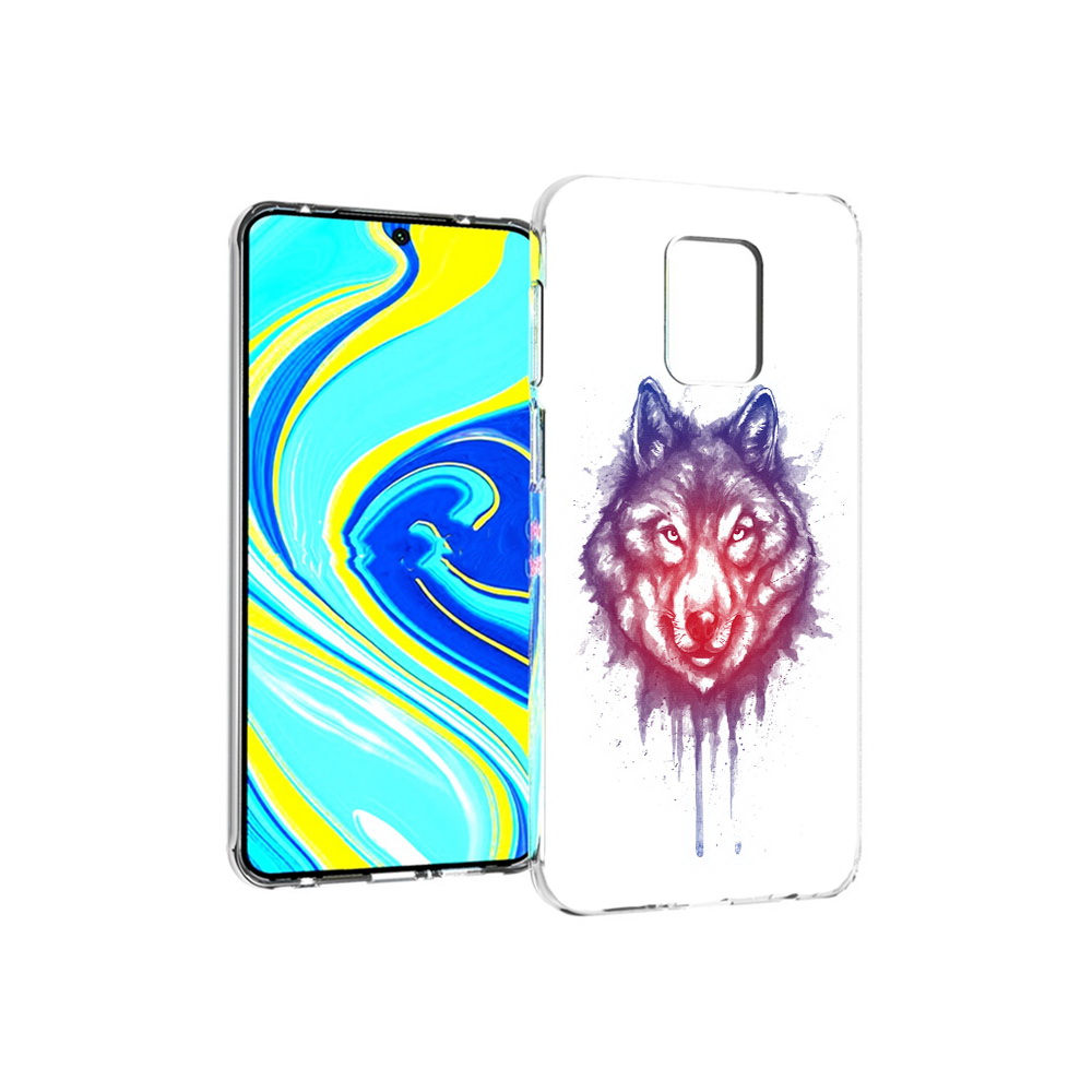 

Чехол MyPads Tocco для Xiaomi Redmi Note 9 Pro пушистый волк (PT146368.268.561), Прозрачный, Tocco
