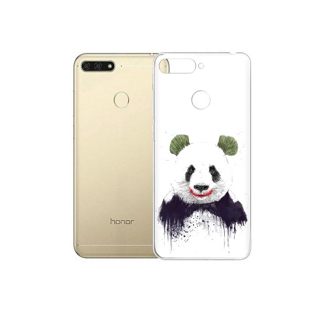 

Чехол MyPads Tocco для Huawei 7C панда джокер (PT111175.61.533), Прозрачный, Tocco
