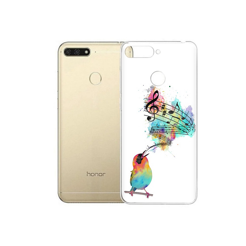 

Чехол MyPads Tocco для Huawei 7C певчая птичка (PT111175.61.536), Прозрачный, Tocco
