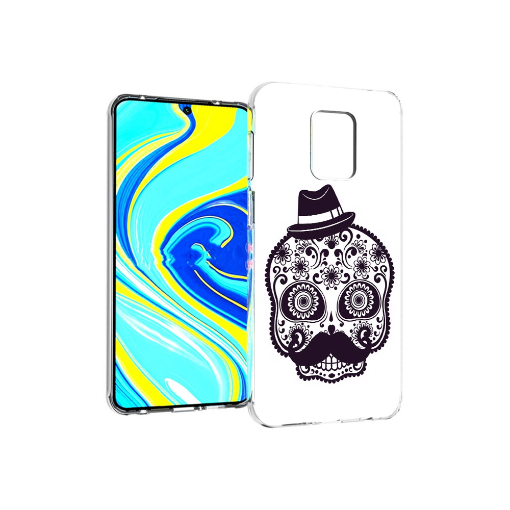 Чехол MyPads Tocco для Xiaomi Redmi Note 9 Pro разрисованный скелет (PT146368.268.575)