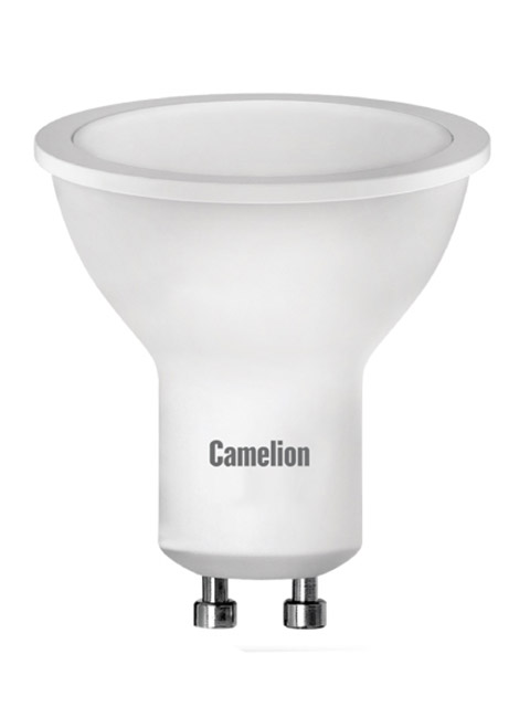 фото Лампочка camelion gu10 10w 220v 4500k 810lm led10-gu10/865/gu10 14402