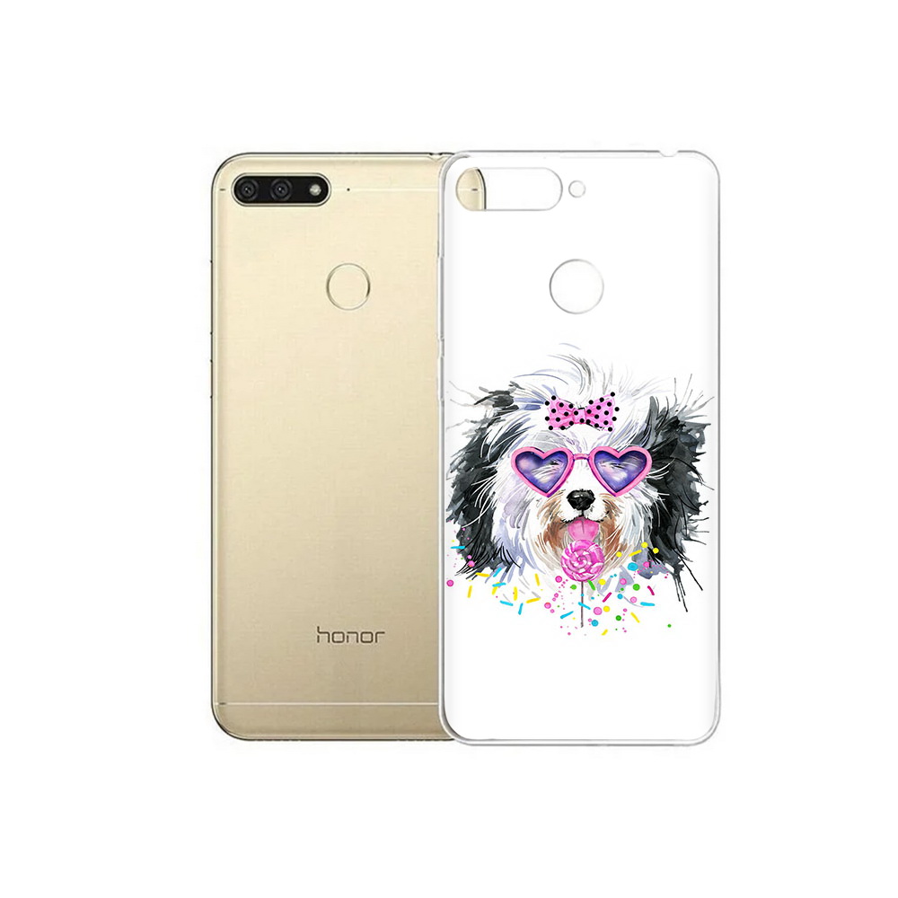 

Чехол MyPads Tocco для Huawei 7C пушистик (PT111175.61.559), Прозрачный, Tocco