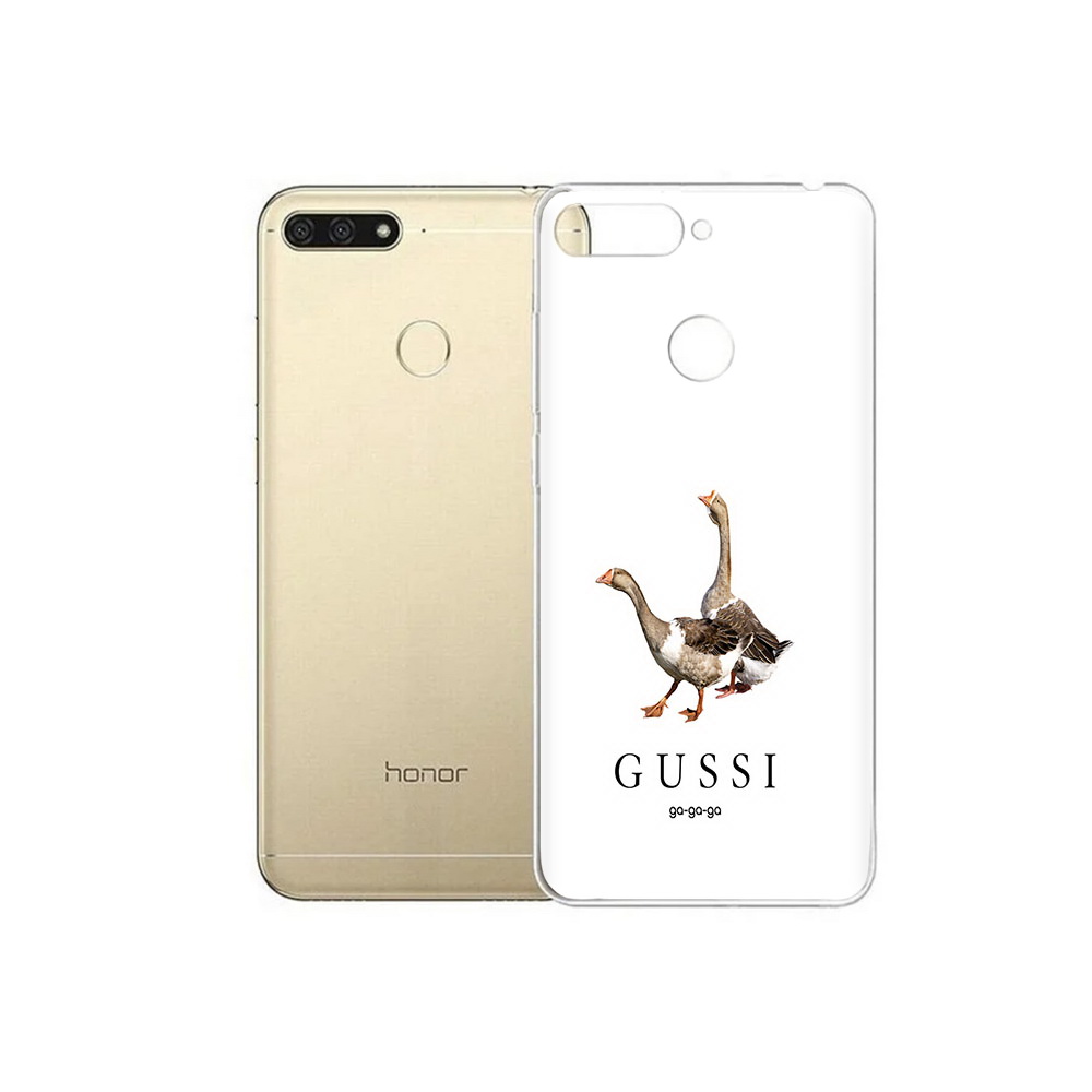 

Чехол MyPads Tocco для Huawei 7C Гусси бренд (PT111175.61.56), Прозрачный, Tocco