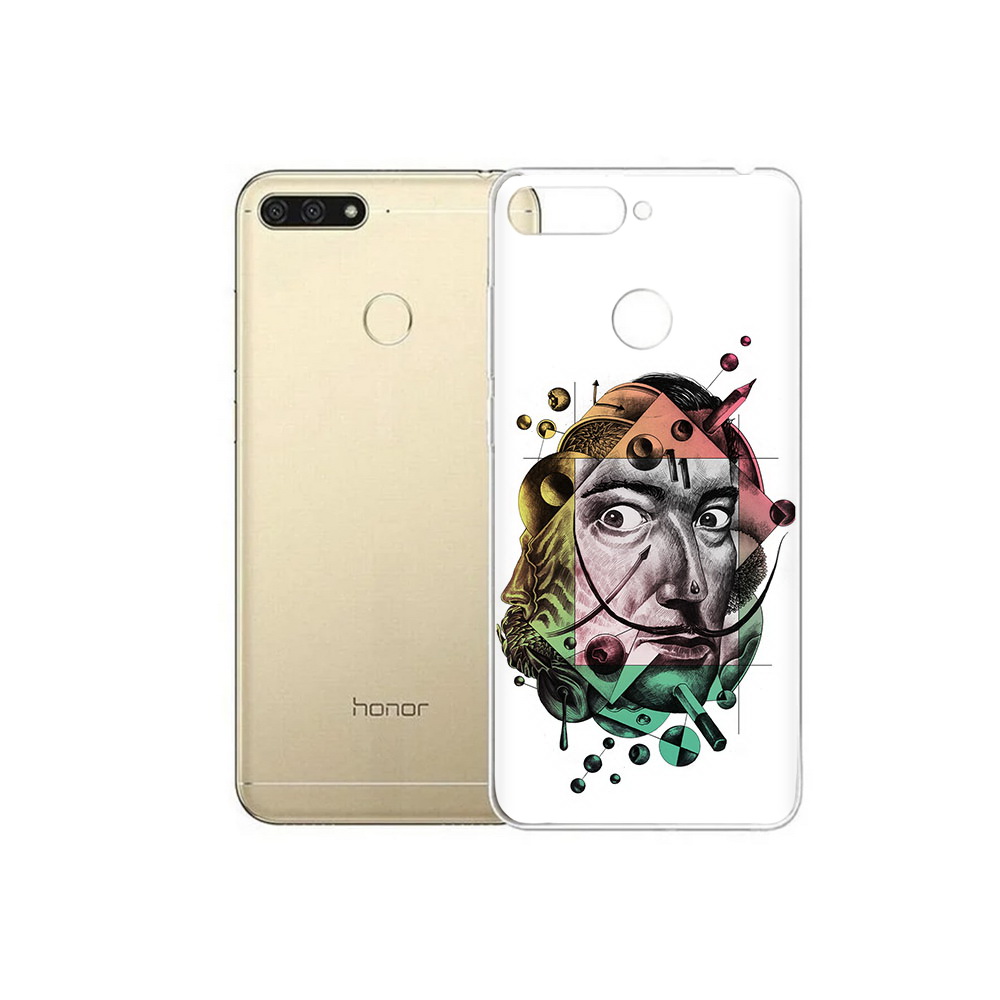 

Чехол MyPads Tocco для Huawei 7C разноцветное лицо абстракция (PT111175.61.570), Прозрачный, Tocco