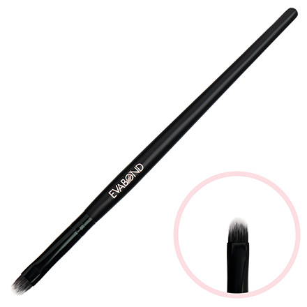 Кисть Black для помады EVABOND кисточка для помады одноразовая disposable delux lip brushes