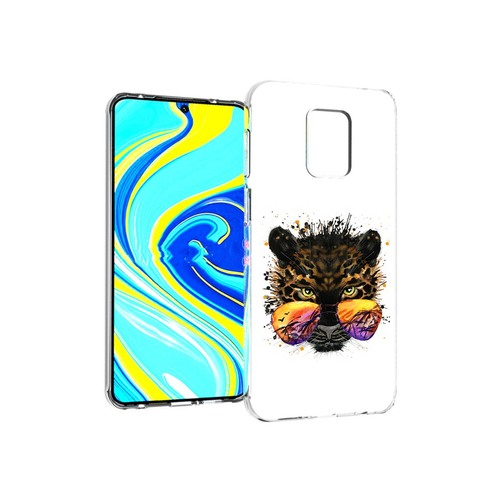 Чехол MyPads Tocco для Xiaomi Redmi Note 9 Pro тропический леопард (PT146368.268.649)