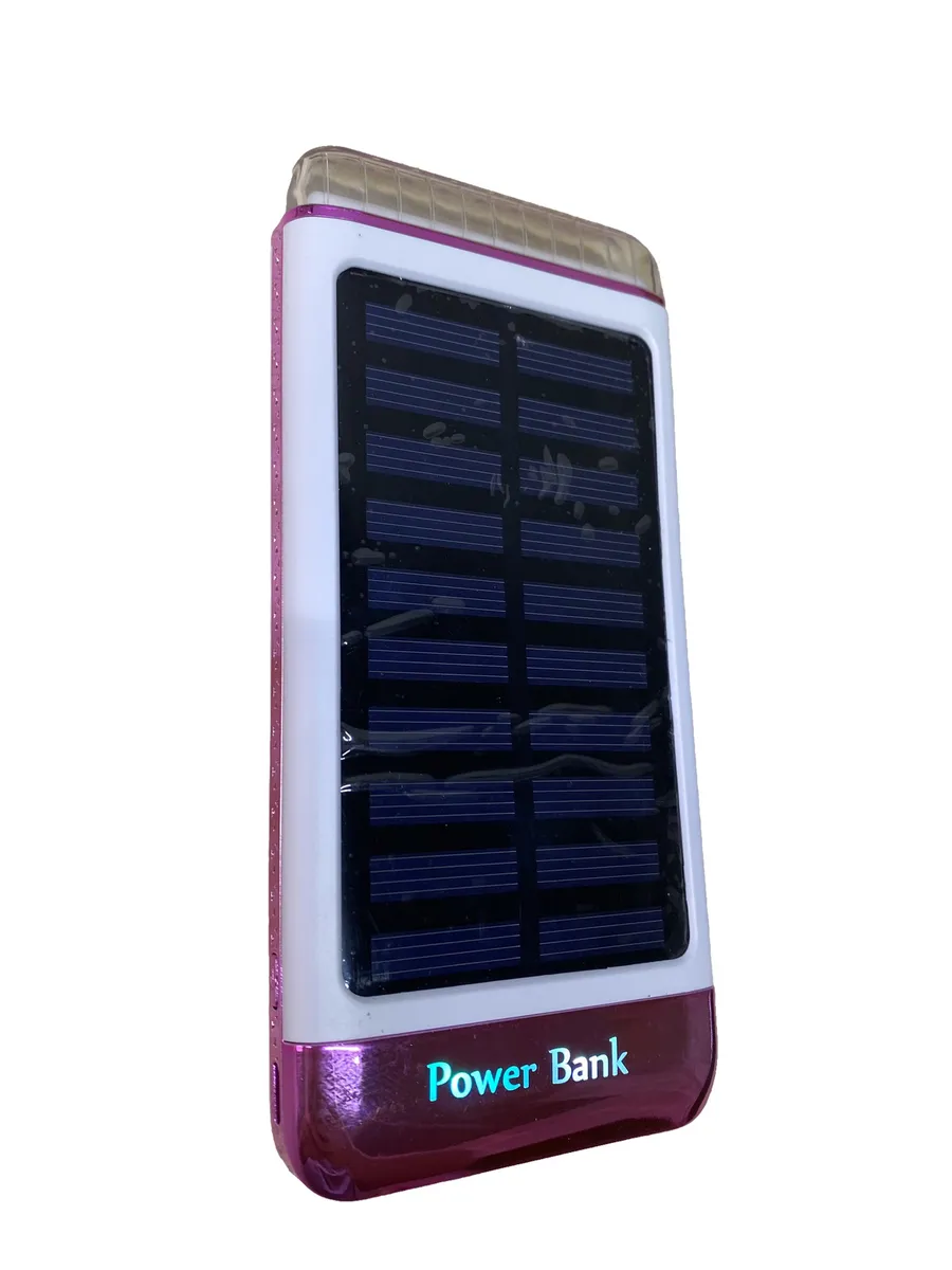 фото Внешний аккумулятор power bank fast charging с солнечной батареей 10000 мач nobrand