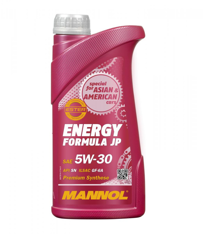 Моторное масло синтетическое Mannol Energy Formula JP 7914 5W30 1л