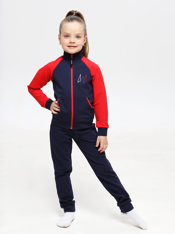 

Костюм спортивный WILDWINS, WW-K005, темно-синий, 164, WW-K005