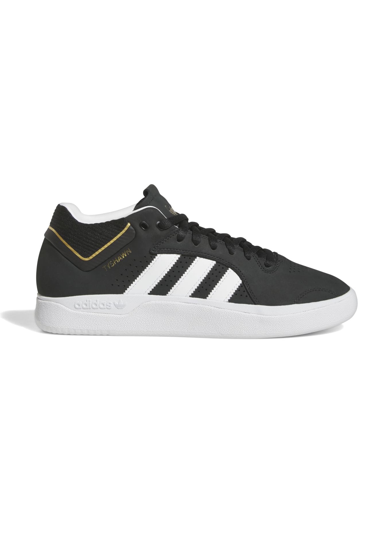 

Кеды мужские Adidas Originals Tyshawn черные 45 EU, Черный, Tyshawn