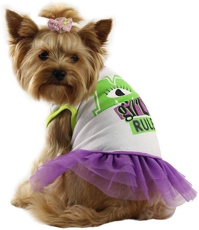 

Футболка с юбкой для собак Triol Disney Monsters, женская, XS, длина спины 18см, Disney Monsters