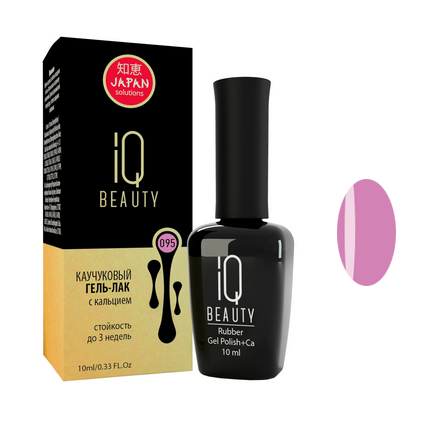 

Каучуковый гель-лак IQ Beauty 095 Color Therapy, 10 мл