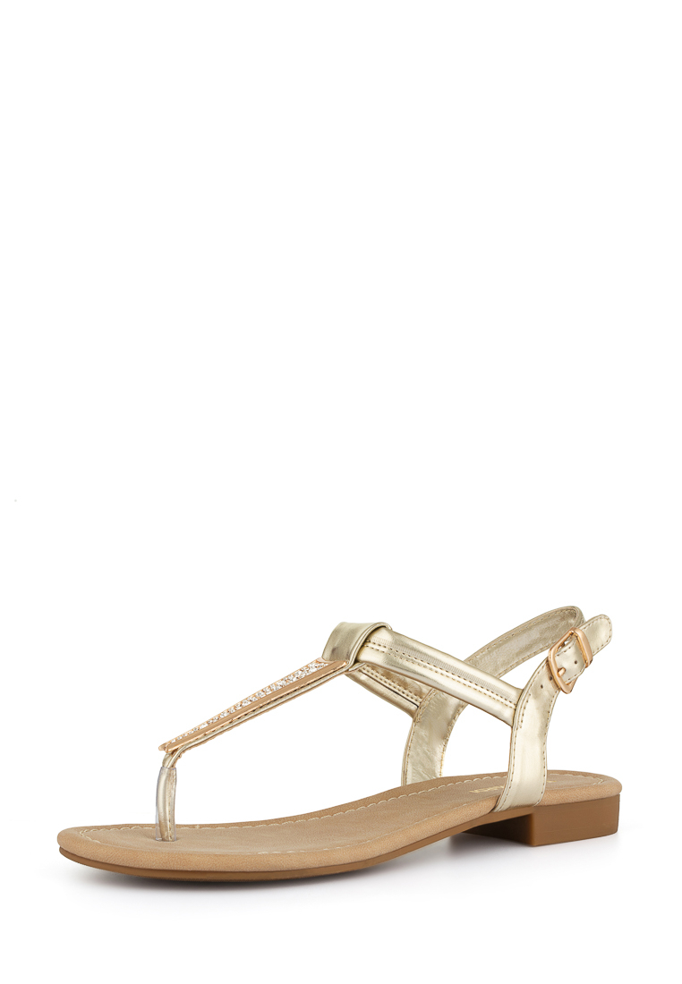 

Сандалии женские T.Taccardi 9930 золотистые 40 RU, Золотистый, 9930