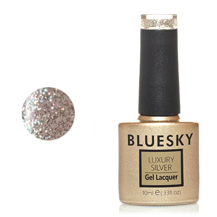 Гель-лак Bluesky Luxury Silver №516