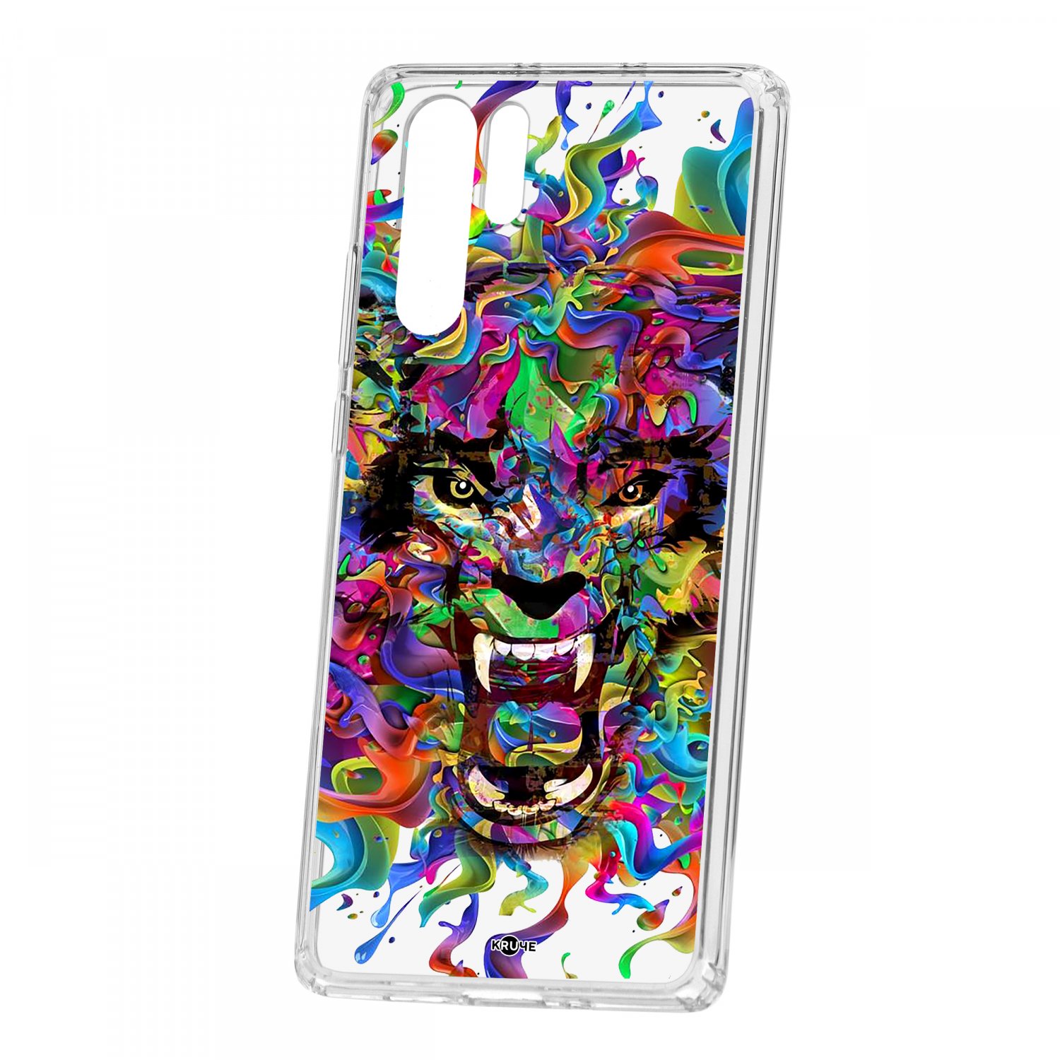 фото Чехол для huawei p30 pro кruче print colored beast