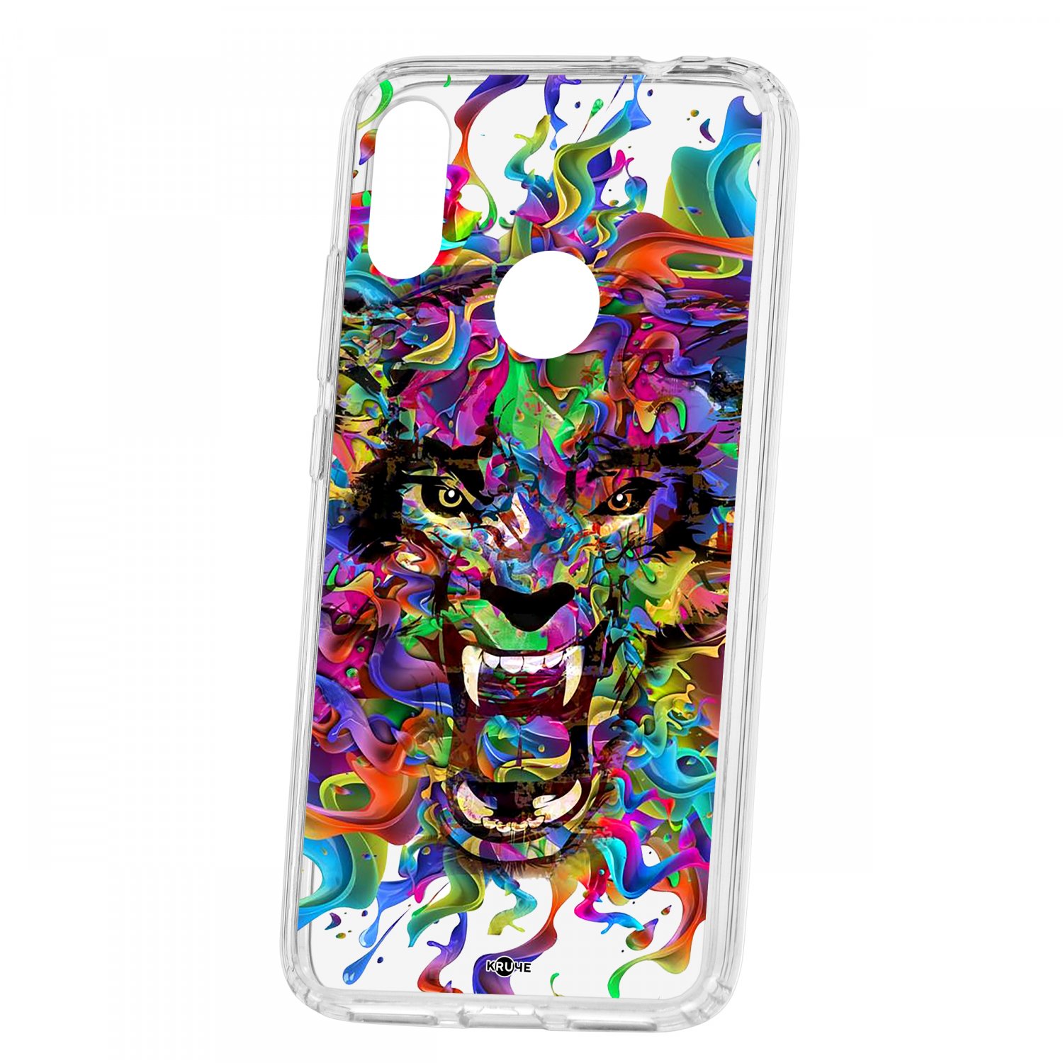 фото Чехол kruche xiaomi redmi note 7 print colored beast кruче