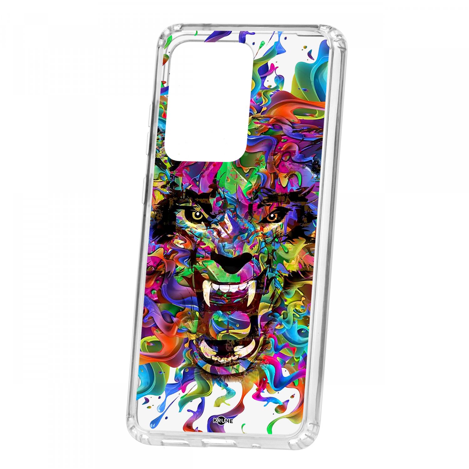 фото Чехол для samsung galaxy s20 ultra кruче print colored beast