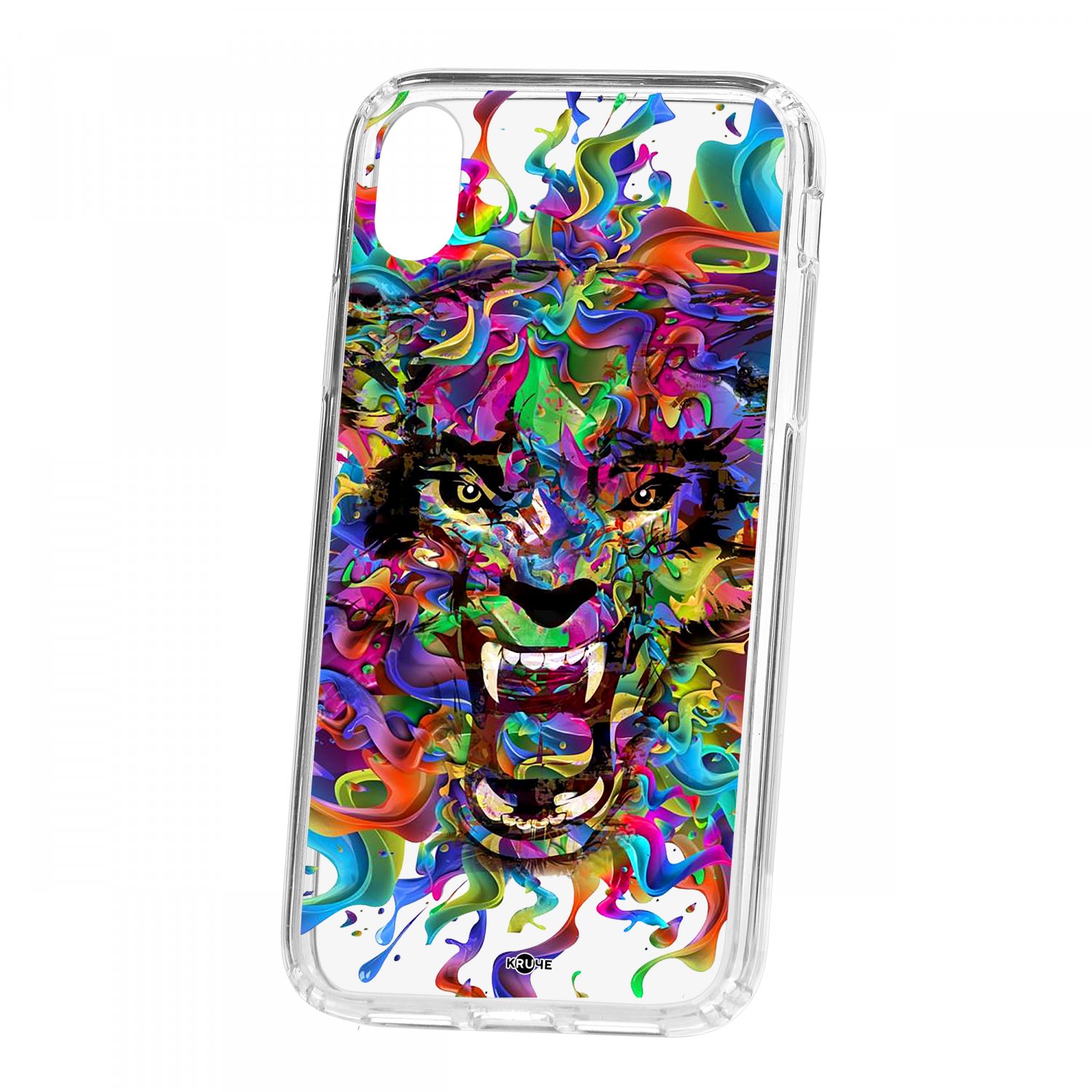 фото Чехол kruche apple iphone xr print colored beast кruче