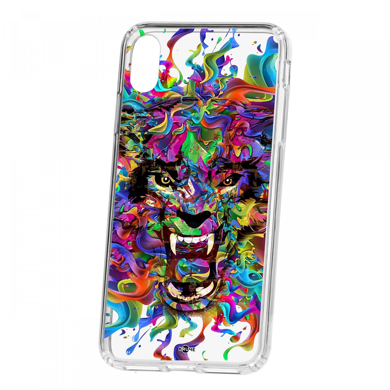 фото Чехол для apple iphone xs max кruче print colored beast