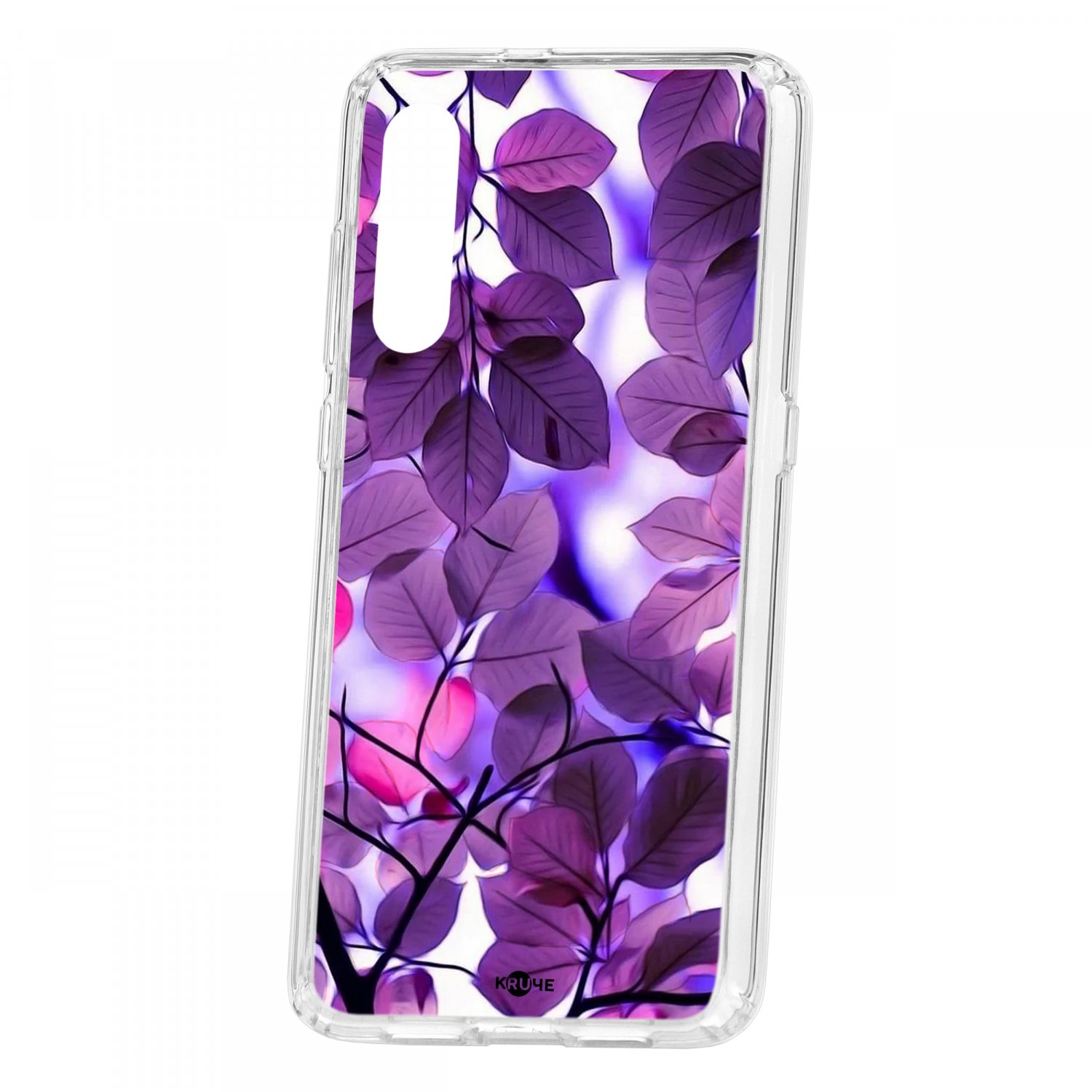 

Чехол для Xiaomi Mi9 КRUЧЕ Print Purple leaves, Print