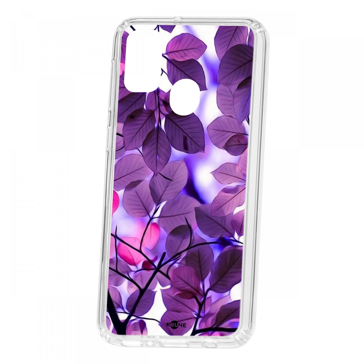 Чехол для Samsung Galaxy M30S КRUЧЕ Print Purple leaves